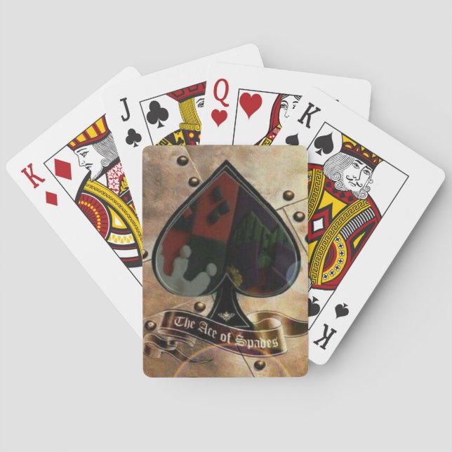 The Ace of Spades Poker Cards (Back)