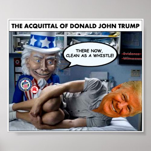 The Acquittal of Donald John Trump Poster