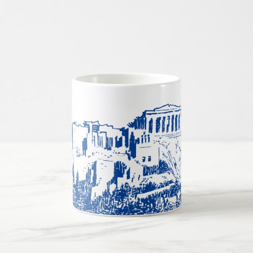 The Acropolis of Athens Greece Coffee Mug