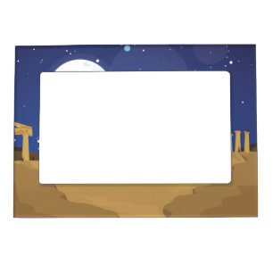 The Acropolis of Athens Magnetic Picture Frame