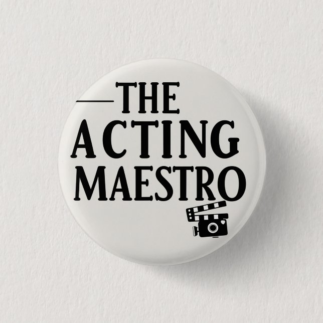 The acting maestro button (Front)
