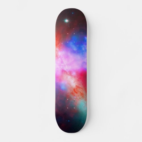 The Active Cigar Galaxy _ Messier 82 Skateboard Deck
