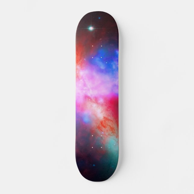The Active Cigar Galaxy - Messier 82 Skateboard Deck (Front)