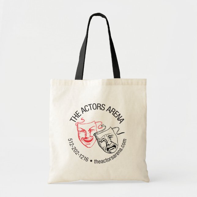 The Actors Arena Canvas Tote Bag (Front)