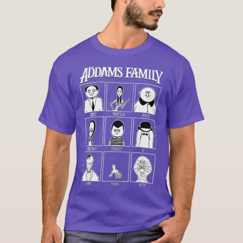 The Addams Family Yearbook  T_Shirt