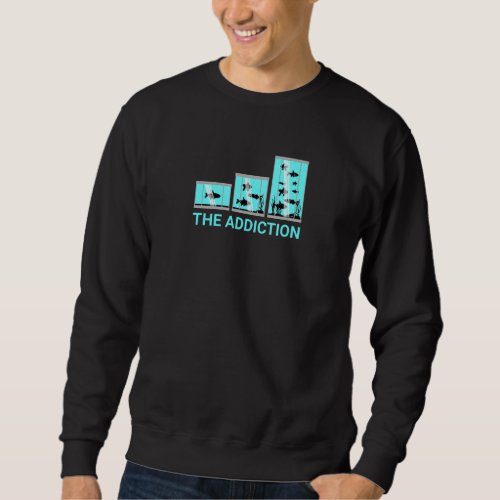 The Addiction Aquarium Fanatic For Fish Pet Fans Sweatshirt