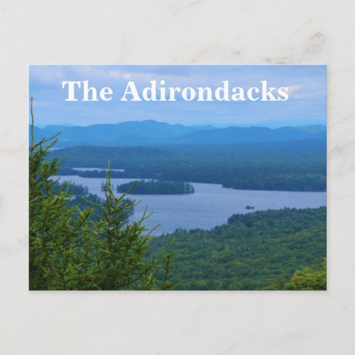 The Adirondack Mountains Postcard