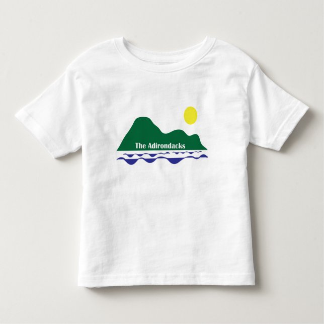 The Adirondacks Toddler T-shirt (Front)