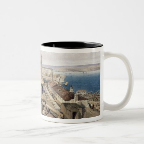 The Admiralty Sebastopol plate from The Seat of Two_Tone Coffee Mug