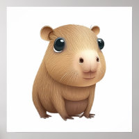 Cute Capybara Personalized Keychain, Zazzle in 2023