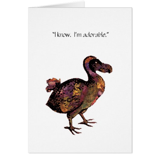 The Adorable Dodo Cards (Front)