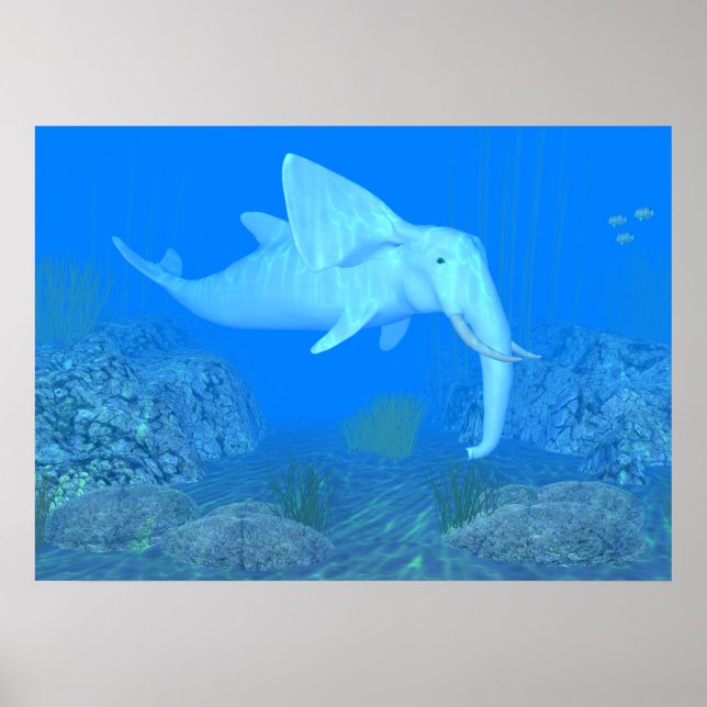 The Adorable Whalphant Poster (Front)