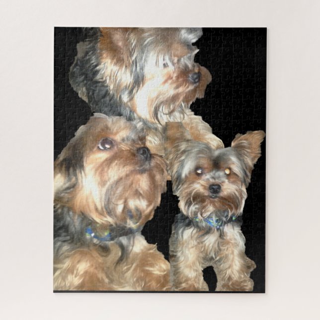 THE ADORABLE YORKY JIGSAW PUZZLE (Vertical)