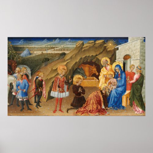 The Adoration _ Giovanni di Paolo Fine Art Poster