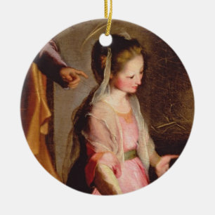 The Adoration of the Child, 1597 Ceramic Ornament