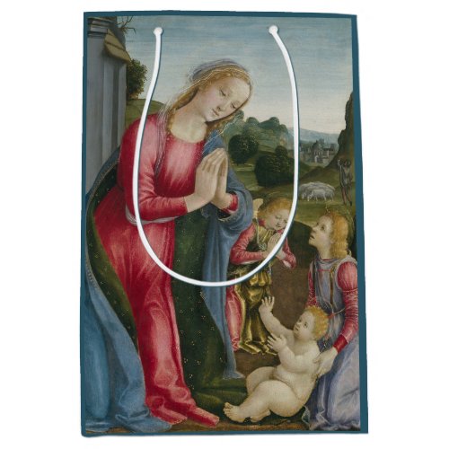 The Adoration of the Christ Child _ Frediani Medium Gift Bag
