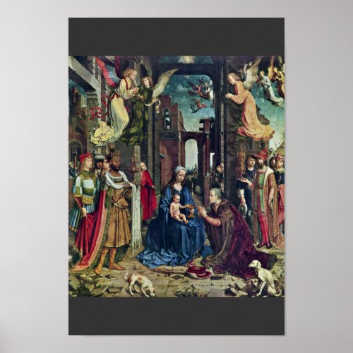 The Adoration Of The Kings By Jan Gossaert Best Q Poster