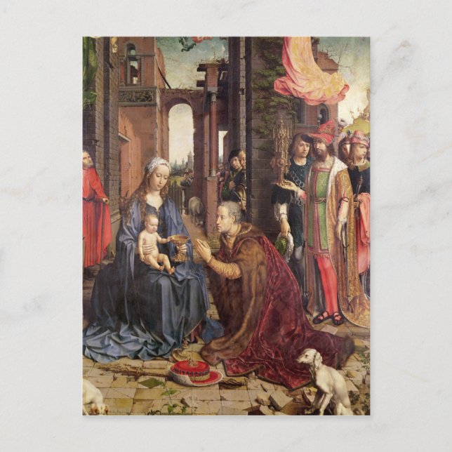The Adoration of the Kings Postcard (Front)