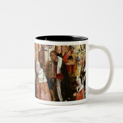 The Adoration of the Kings Two_Tone Coffee Mug