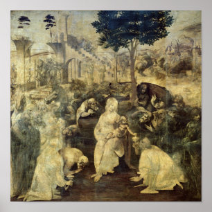 The Adoration of the Magi, 1481-2 Poster