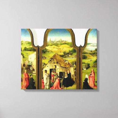 The Adoration of the Magi 1510 Canvas Print