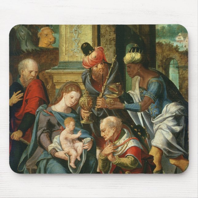 The Adoration of the Magi, 1530 Mouse Pad (Front)