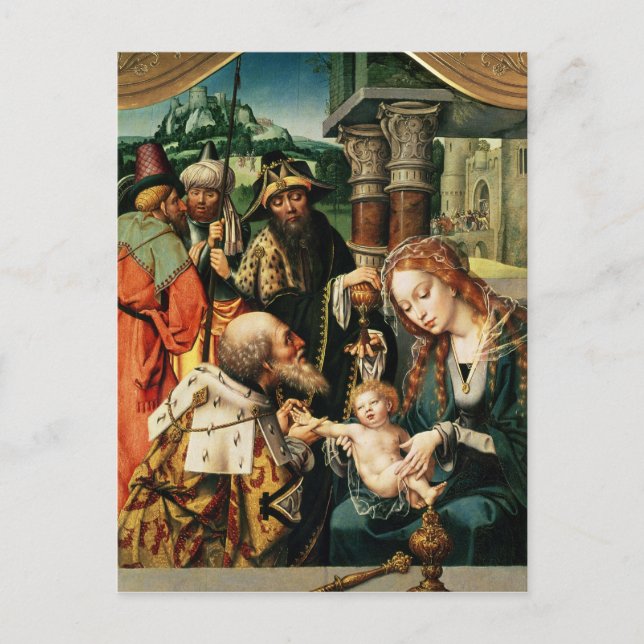 The Adoration of the Magi 2 Postcard (Front)