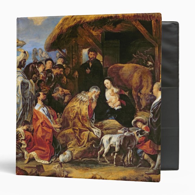 The Adoration of the Magi Binder (Front/Inside)