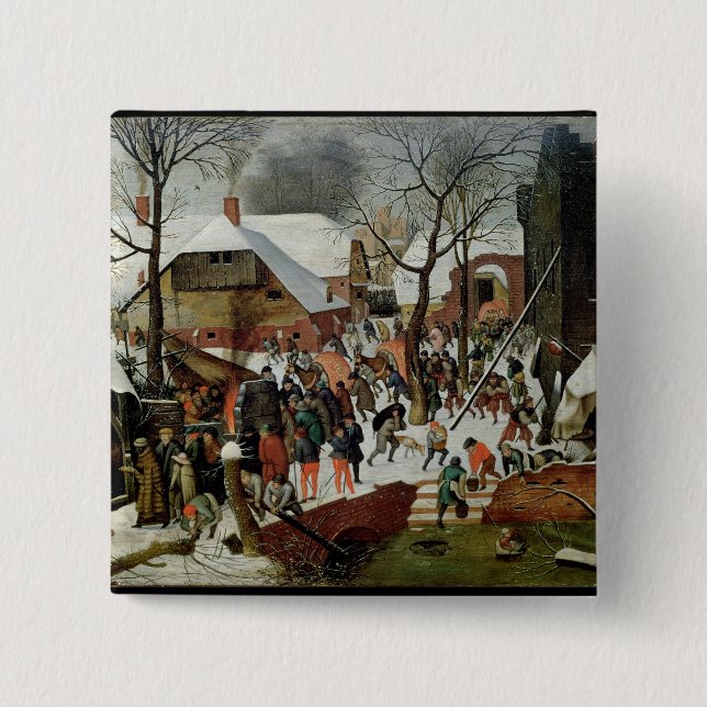 The Adoration of the Magi Button (Front)