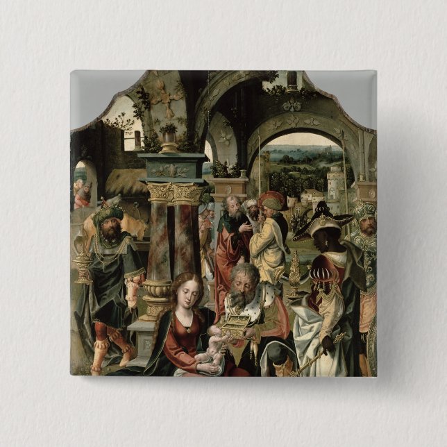 The Adoration of the Magi Button (Front)