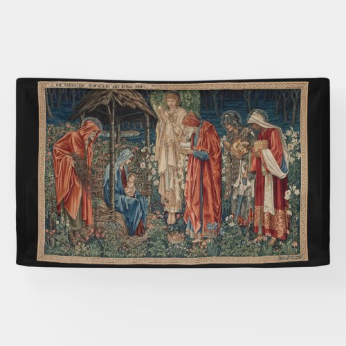 The Adoration of the Magi by Edward Burne_Jones Banner