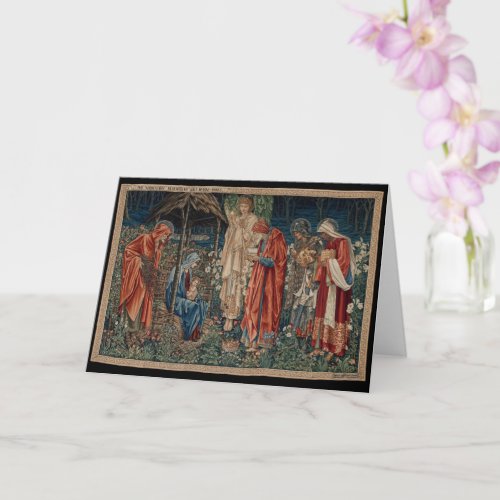 The Adoration of the Magi by Edward Burne_Jones Card