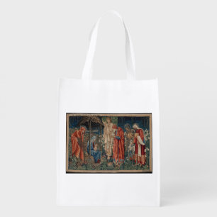 The Adoration of the Magi (by Edward Burne-Jones) Grocery Bag