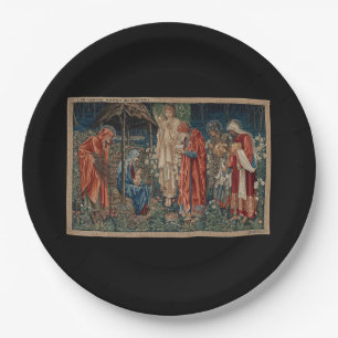 The Adoration of the Magi (by Edward Burne-Jones) Paper Plates