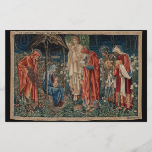 The Adoration of the Magi (by Edward Burne-Jones) Stationery