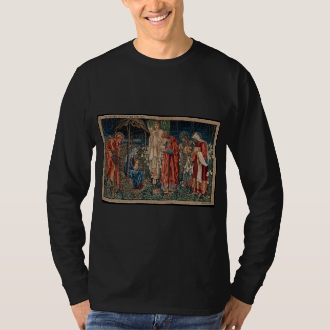 The Adoration of the Magi (by Edward Burne-Jones) T-Shirt (Front)