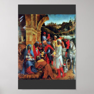 The Adoration Of The Magi By Foppa Vincenzo Poster
