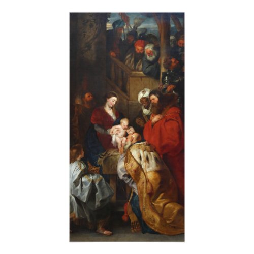 The Adoration of the Magi by Peter Paul Rubens Card