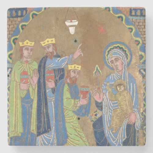 The Adoration of the Magi c1189 Stone Coaster