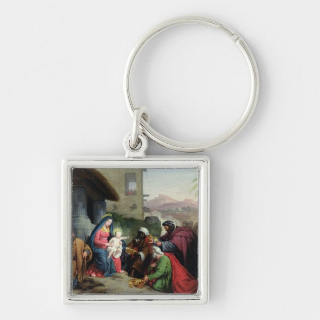 The Adoration of the Magi, c.1833-36 Keychain (Front)