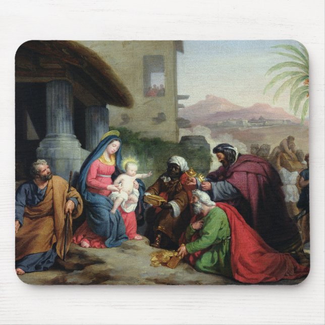 The Adoration of the Magi, c.1833-36 Mouse Pad (Front)