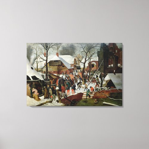 The Adoration of the Magi Canvas Print