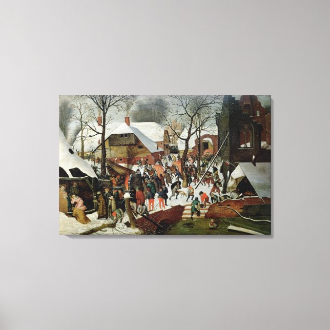 The Adoration of the Magi Canvas Print (Front)
