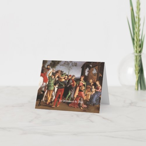 The Adoration of the Magi Card