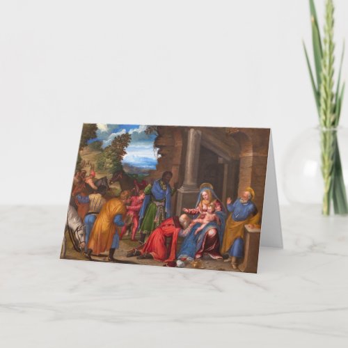 The Adoration of the Magi Christmas Card