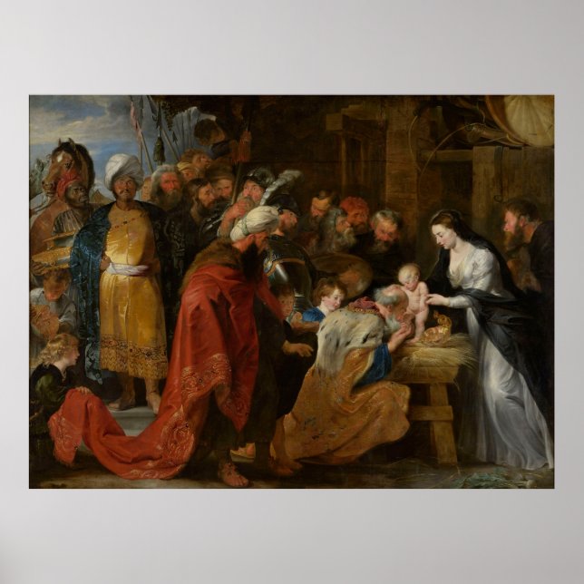 The Adoration of the Magi (Lyon) Poster (Front)