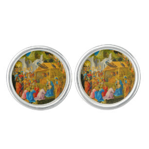 The Adoration of the Magi Nativity Cufflinks