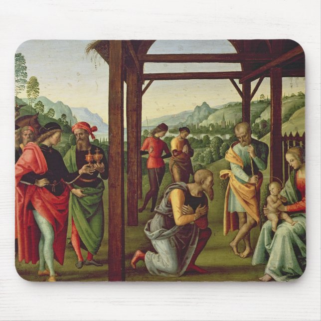 The Adoration of the Magi (oil on panel) (see also Mouse Pad (Front)