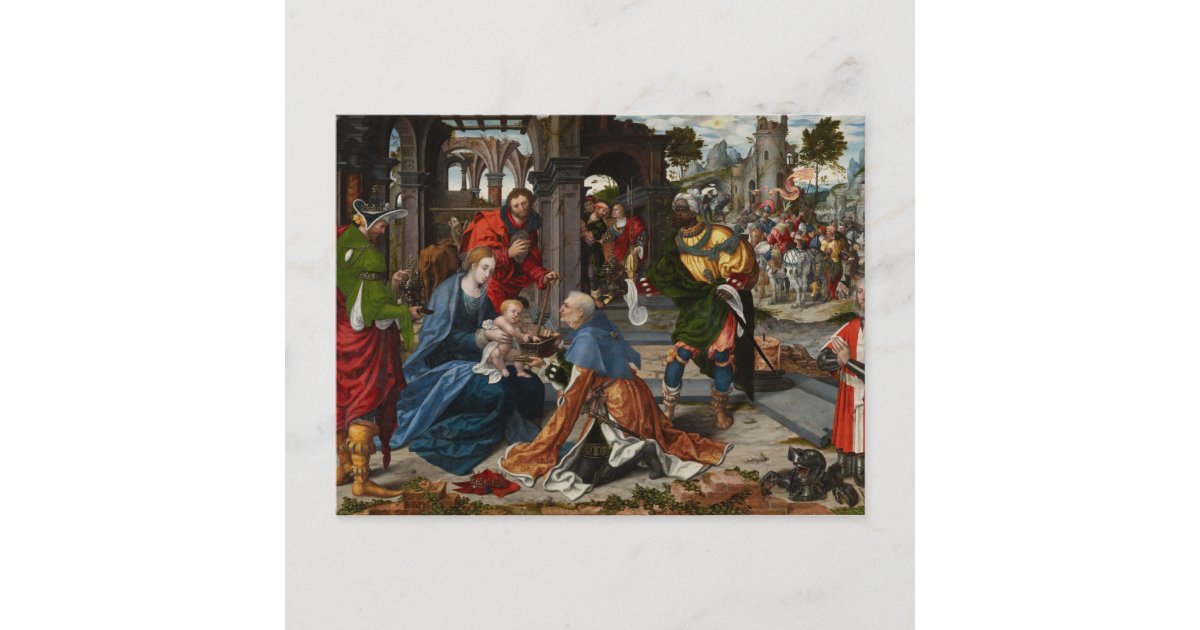 The Adoration of the Magi Postcard | Zazzle