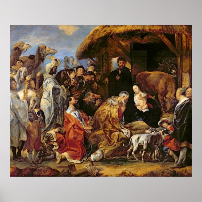 The Adoration of the Magi Poster (Front)